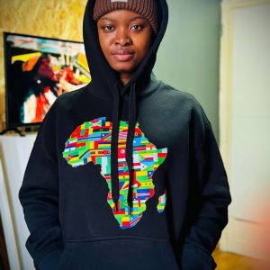 African Printed Hoodie