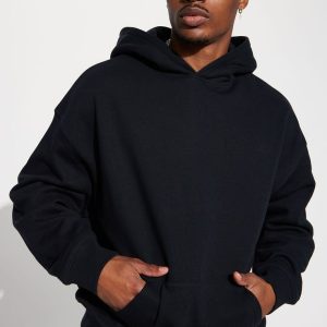Plain Hoodie Black In Nairobi
